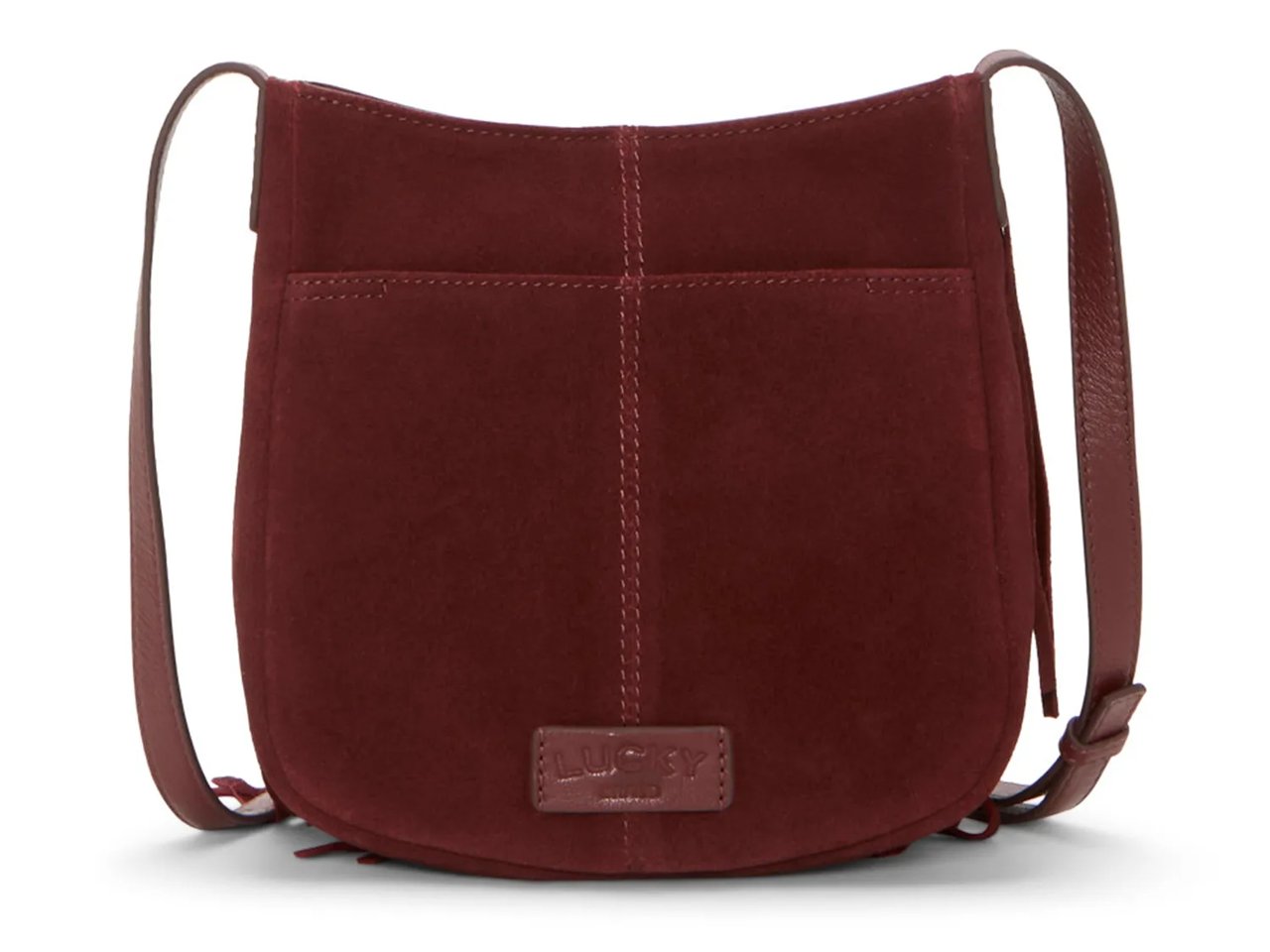 Nyra Small Suede Crossbody Bag