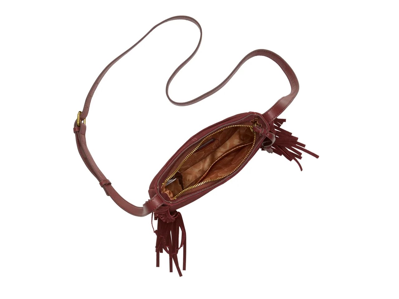 Nyra Small Suede Crossbody Bag