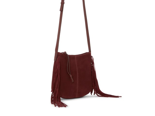 Nyra Small Suede Crossbody Bag