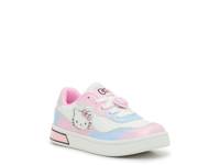 Hello Kitty Court Sneaker - Kids' White/Blue/Pink view