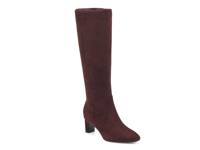 Mabel Boot Dark Red Suede view