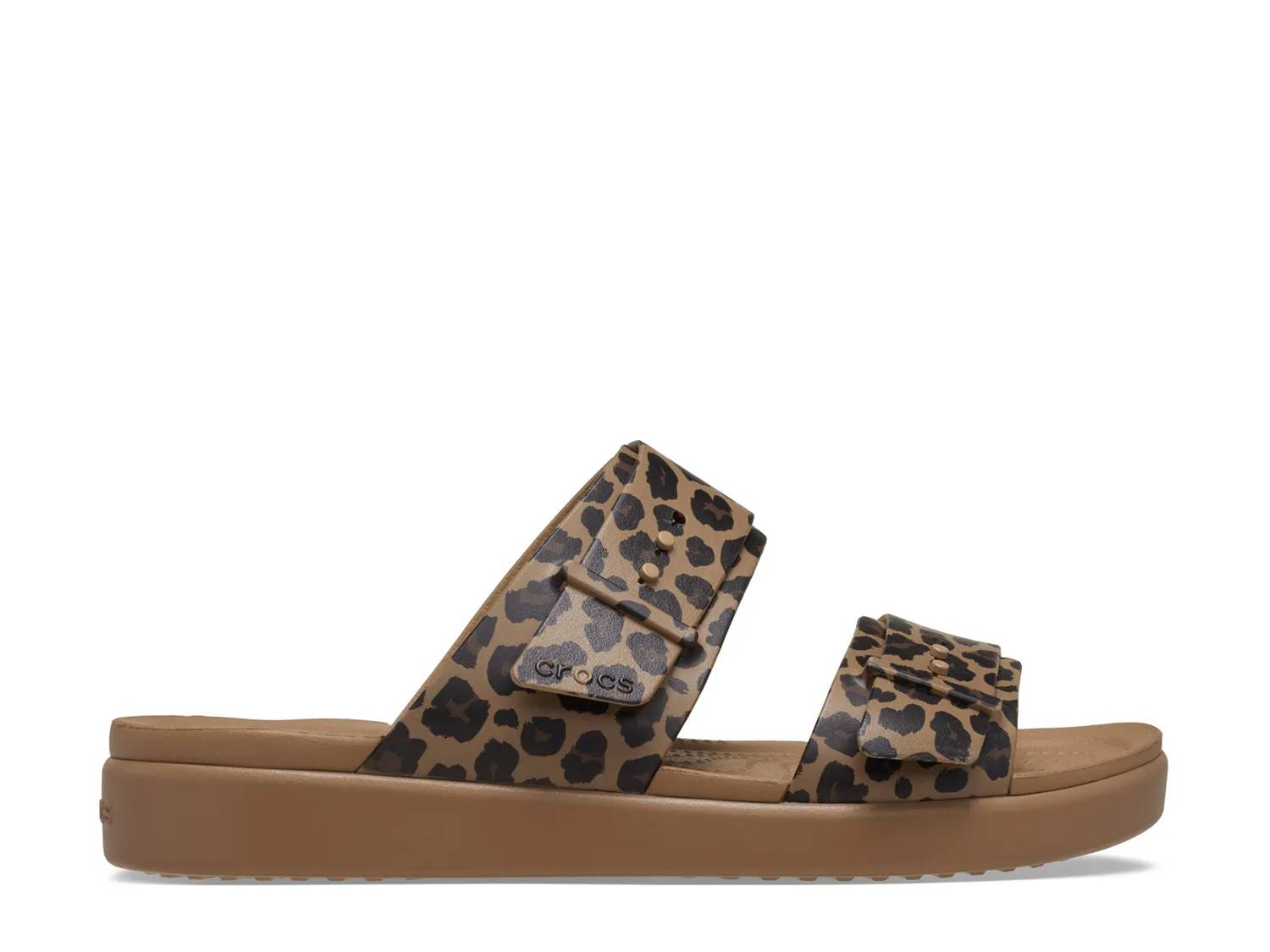 Featuring the women's Crocs Brooklyn low wedge sandal. Click to shop this shoe.