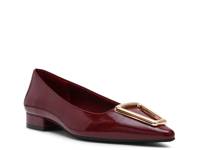 Cavina Flat Red Patent Synthetic view