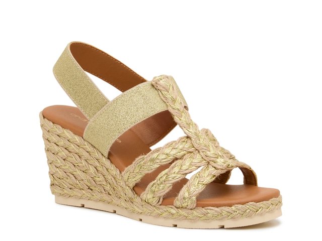 Andre Assous Barie Espadrille Wedge Sandal - Free Shipping | DSW display picture 1