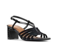 Kalah Sandal Black Suede view