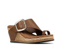 Gyer Wedge Sandal Cognac view