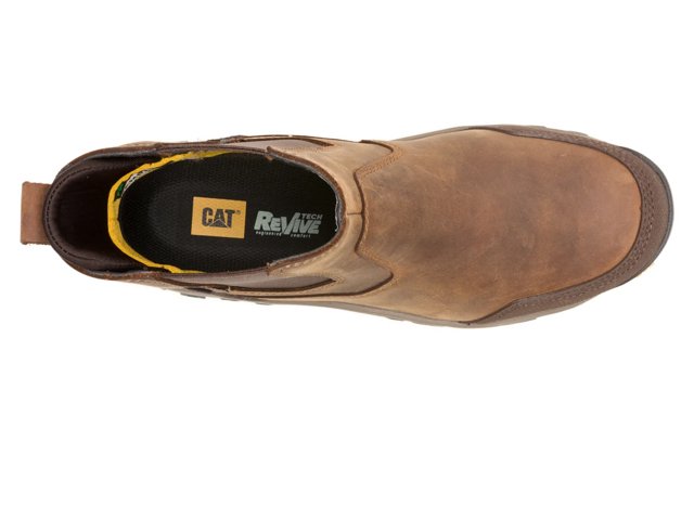 Caterpillar Threshold Rebound Waterproof Steel Toe Chelsea Work