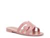 Bay Jelly Sandal Dark Pink view