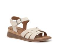 Melrose Wedge Sandal Bone White view