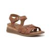 Melrose Wedge Sandal Cognac view