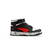 Rebound Layup High-Top Sneaker - Kids' White/Black/Red view