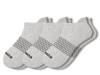 Solid Women's Ankle Socks - 3 Pack Grey view