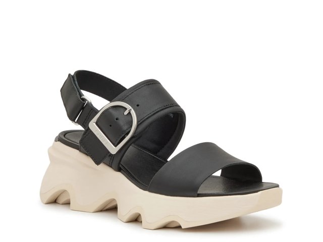 SOREL Kinetic Impact Wedge Sandal - Free Shipping | DSW