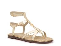 Teeni Gladiator Sandal Gold Metallic view