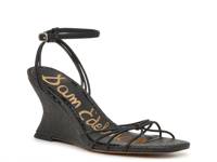 Dania Wedge Sandal Black view