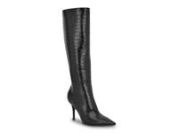 Gressa Boot Black Croc Print view