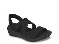 Arya - Very Mindful Wedge Sandal Black view