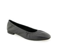 Antonia Flat Black Leather view