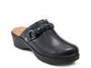 Paxton Clog Dark Blue view