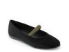 Brisa Mary Jane Flat Black Velvet view