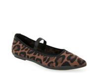 Davina Mary Jane Flat Mocha Brown view