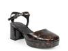 Soir Pump Dark Brown Tortoise Shell Patent view