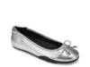 Onyx Ballet Flat Silver Metallic view