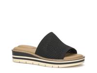 Zetta Wedge Sandal Black view