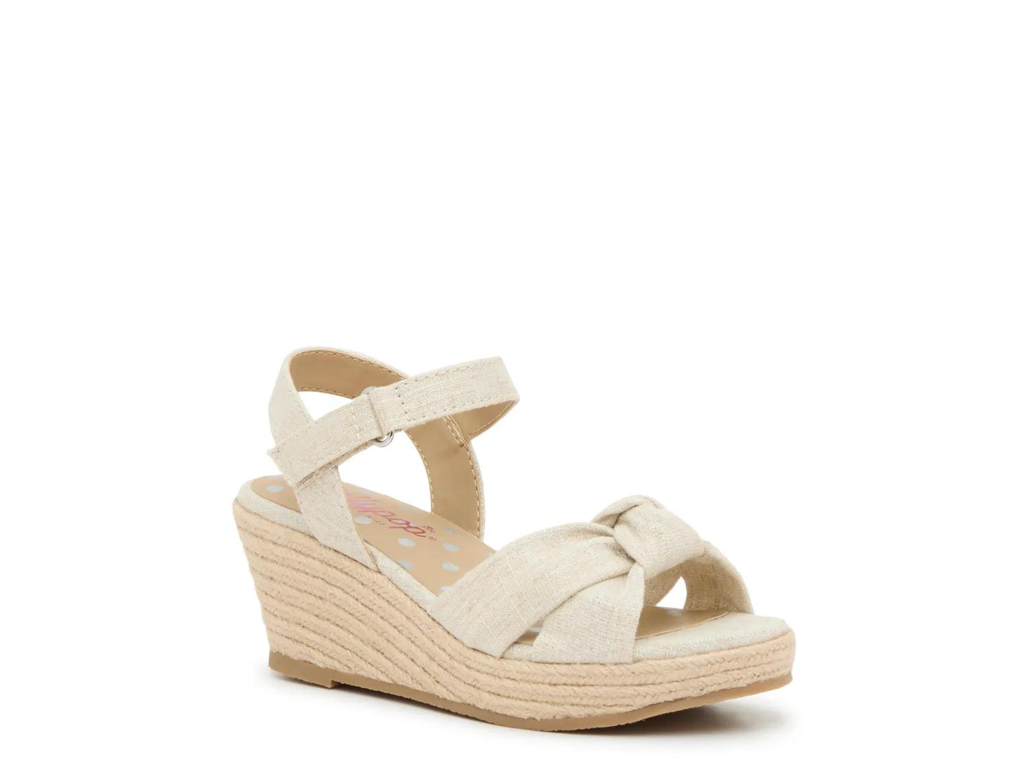 Jellypop Ulani 2 Espadrille Wedge Sandal Kids' In Natural Beige