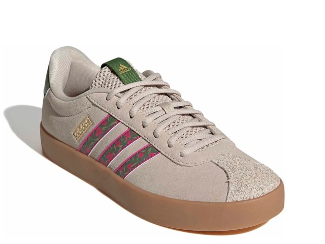 adidas gazelle silver green womens Women's Adidas, VL Court 3.0 Sneaker main image 0