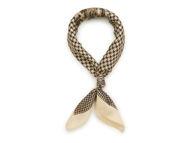 Houndstooth & Paisley Scarf