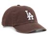Los Angeles Dodgers Clean Up Baseball Cap Brown view