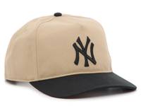 New York Yankees Hitch Baseball Cap Khaki/Black view