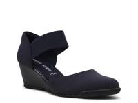 Tiffany Wedge Pump Blue view