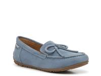 Modern Loafer Vintage Blue Suede view
