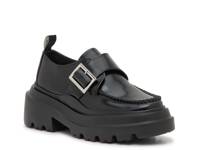 Platform Derby Loafer Black view