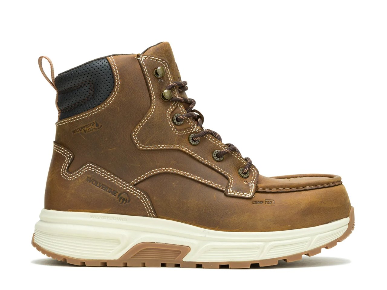 Ride Performance Wedge Waterproof CarbonMax Steel Toe Work Boot - Men's