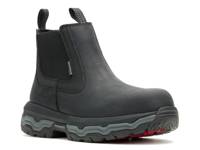 Alpha Infinity Waterproof CarbonMax Steel Toe Chelsea Work Boot - Men's Black view