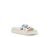 Heidie Slide Sandal - Kids' White/Multicolor view