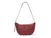 Eloi Crescent Leather Shoulder Bag Red Leather view