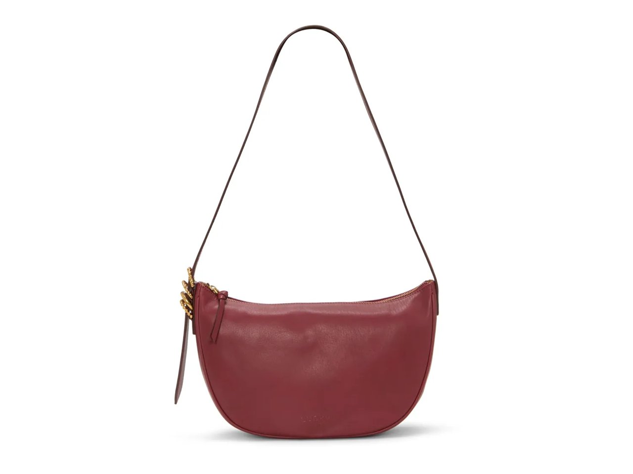Eloi Crescent Leather Shoulder Bag