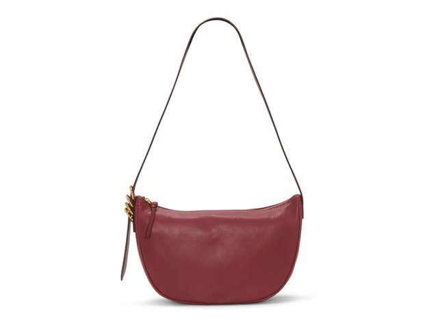 Eloi Crescent Leather Shoulder Bag