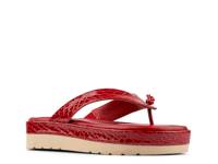 Lorra Platform Sandal Red view