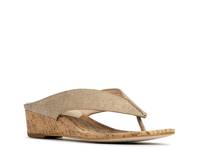 Vylette Wedge Sandal Almond view