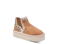 Antionette Platform Boot - Kids' Chestnut view