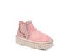 Antionette Platform Boot - Kids' Blush Pink view