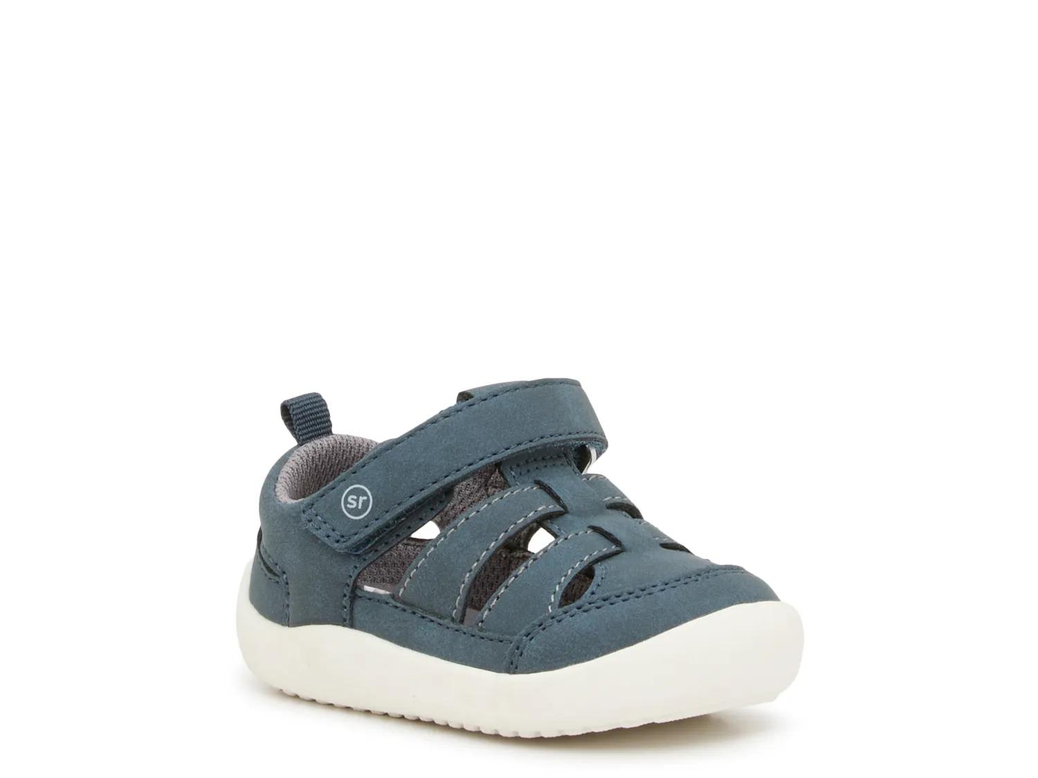 Stride Rite Amos 4.0 Fisherman Sandal Kids' In Navy