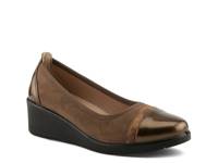 Macadi Wedge Pump Bronze/Multicolor view