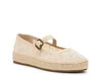 Odilla Espadrille Mary Jane Tan view