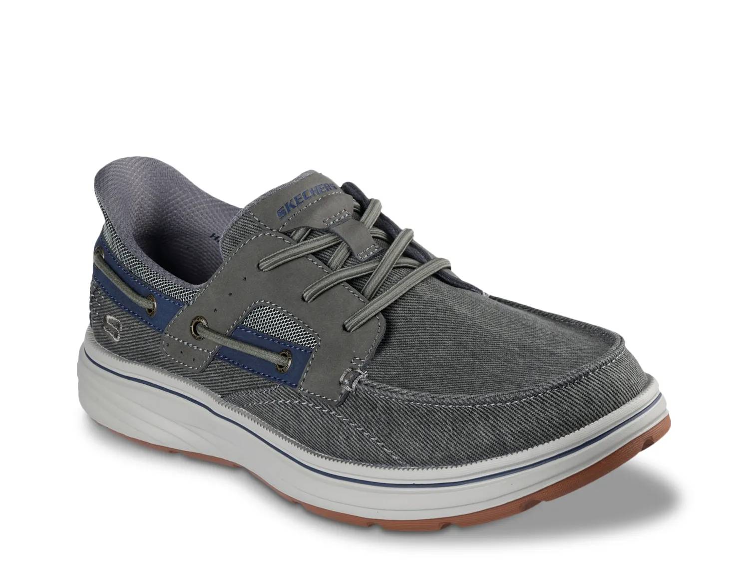 Hands Free Slip-ins Relaxed Fit Troutt Davey Boat Shoe